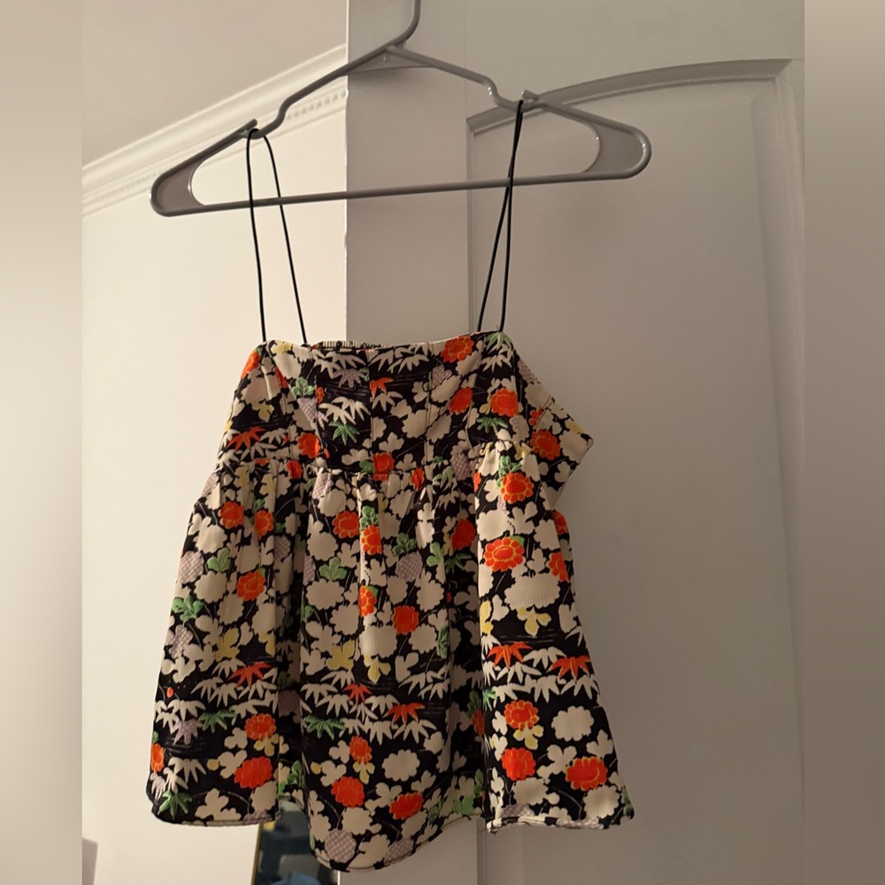 Urban multicolored floral top size small